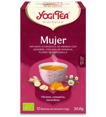 Yogi Tea Bio Cha Mulher 17 Saq
