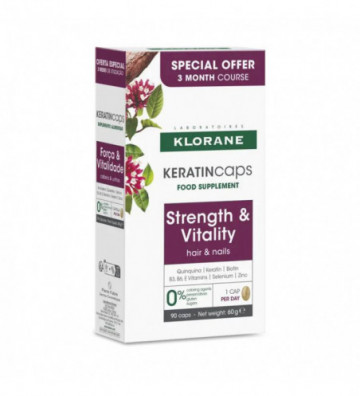 Klorane KeratinCaps 90...